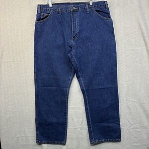 Dickies Mens 5 Pocket Work Jeans Regular Fit‎ Straight Leg Size 40x29